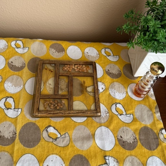 Vintage resin windowpane lucite Trivet - Picture 1 of 14